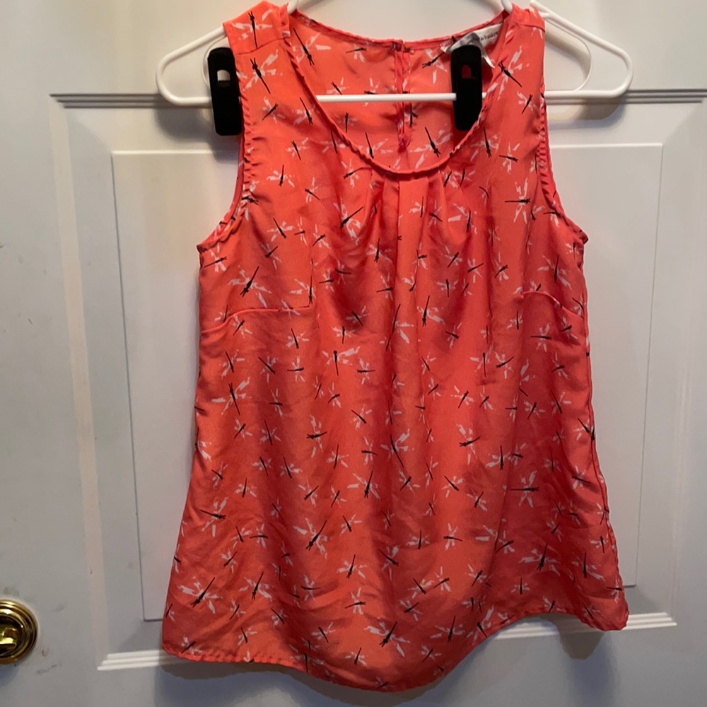 Christopher & Banks coral top